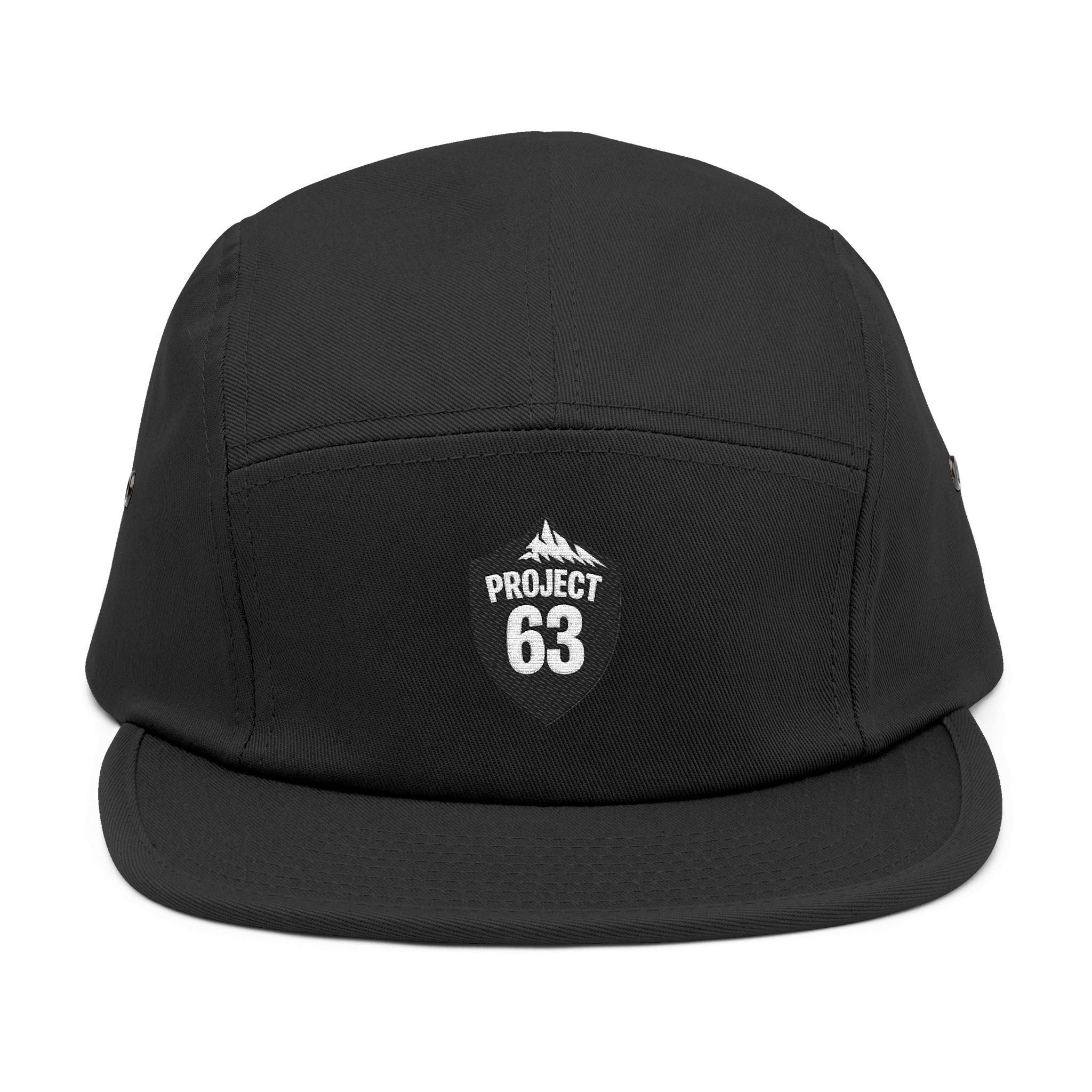 Project 63 Embroidered 5-Panel Cap