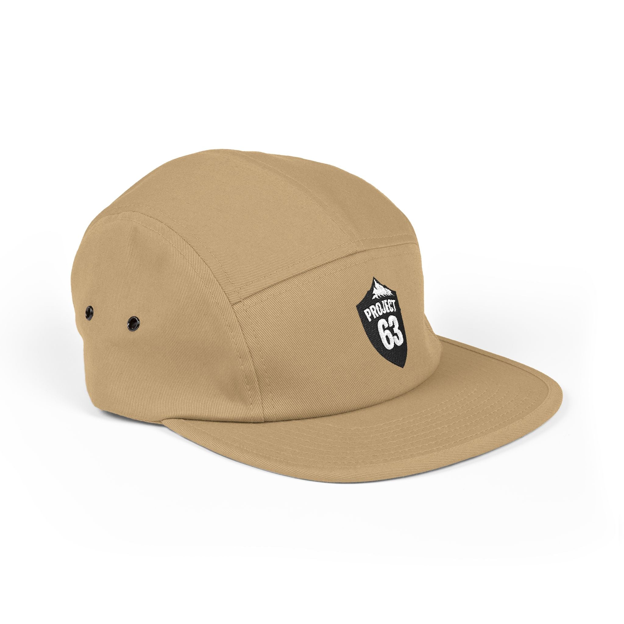 Project 63 Embroidered 5-Panel Cap