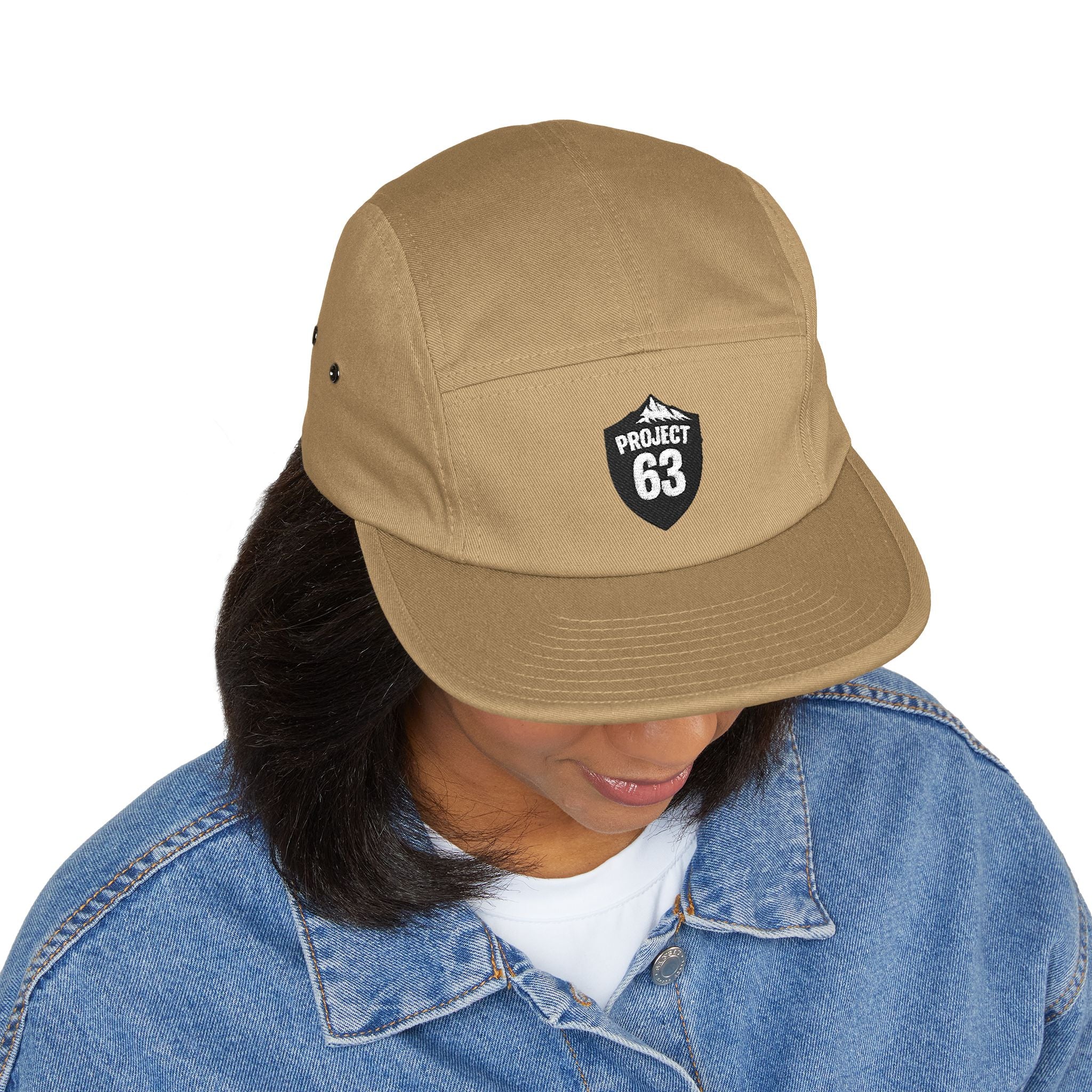 Project 63 Embroidered 5-Panel Cap