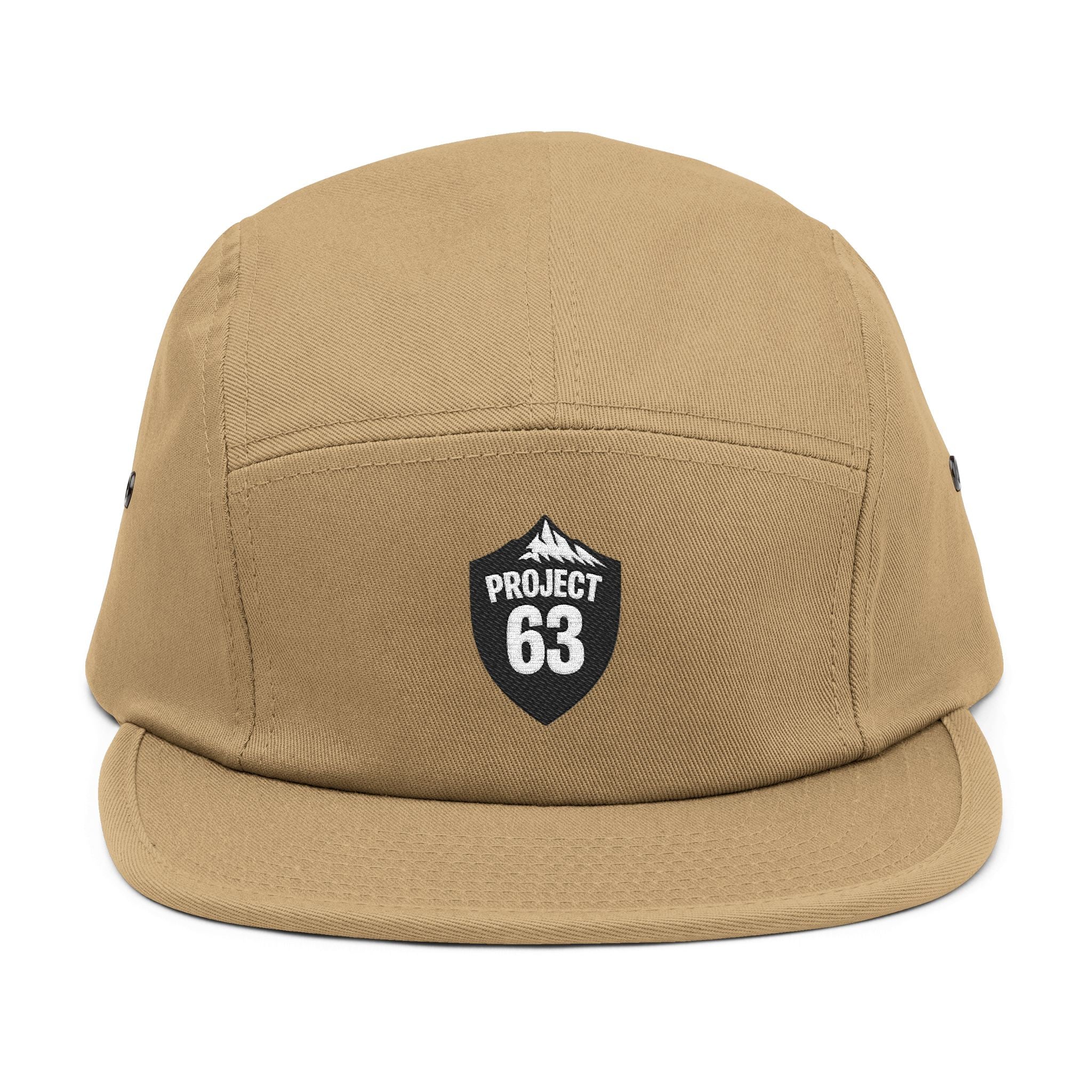 Project 63 Embroidered 5-Panel Cap
